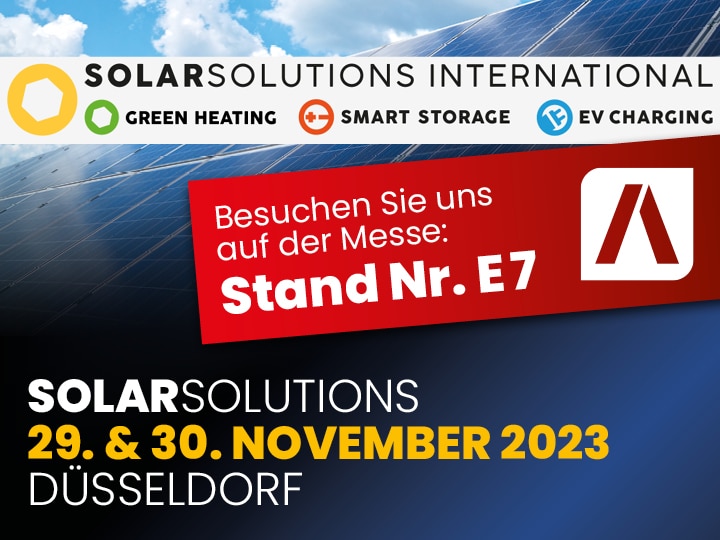 AKKU SYS auf Solar Solutions Messe Düsseldorf 2023